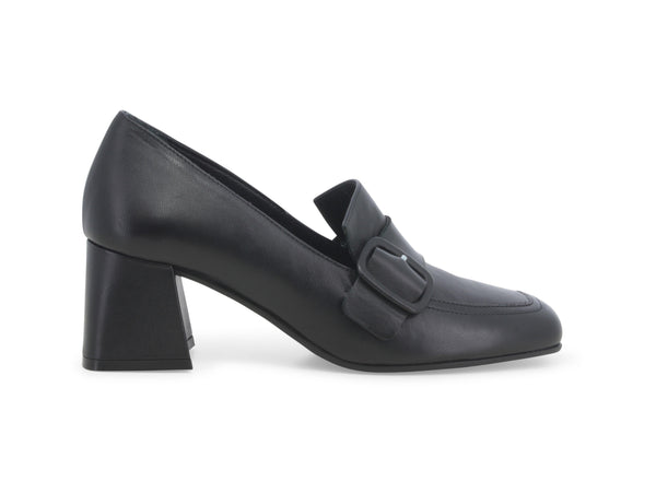 Melluso Mocassini Donna Made in Italy con Fibbia Tomaia Pelle Nera V5722W-240963